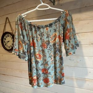 O’Neill | Floral Rudy Off the Shoulder Top